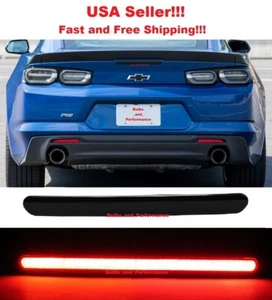 Tercera luz de freno LED con lente ahumada para Chevy Camaro Chevrolet 2016-2024 - Imagen 1 de 4