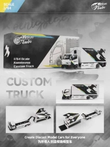 Micro Turbo 1:64 Custom Box Truck - Koenigsegg Livery - Picture 1 of 12
