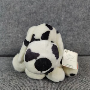 Russ Berrie Digby Dalmatian Puppy Dog Plush Stuffed Animal With Brown Ribbon New - Picture 1 of 15