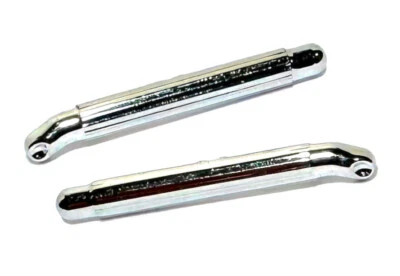 2 piezas BTO NUEVO Coche Ranura IZQUIERDO + DERECHO TYCO Estilo 57 CHEVY CROMO PLÁSTICO TUBOS LATERALES Foto 1 de 2