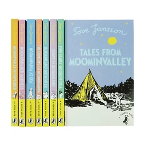 Moomin Series By Tove Jansson 8 Books Collection Set - Age 7-9 - Paperback - Picture 1 of 4