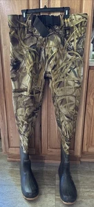 Cabela’s Waist High Insulated Waders Thinsulate Boots Size 13 Men's - Picture 1 of 9