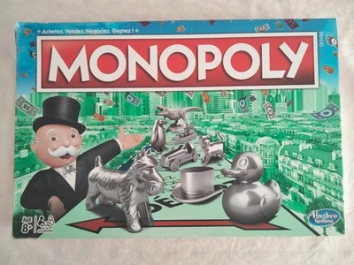 Jeu de société Monopoly - Edition Récente avec de nouveaux pions (Hasbro 2017) - Photo 1/4
