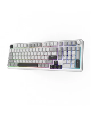 Wireless Mechanical Gaming Keyboard 100 Layout With Knob,Customized Hot Swappble - Image 1 of 4