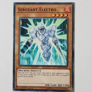 Sergeant Electro - LEDU-EN046 - NM - Common - 1st ed - Yugioh - Picture 1 of 2