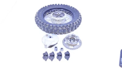 2021 Kawasaki KLX 110 RL roda traseira 12" cubo roda dentada pneu completo - Imagem 1 de 4