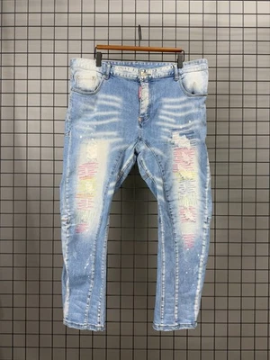 Dsquared2 Jeans Slim Cónicos Hombre Talla 56 Deberes Pagados (EE. UU.) Foto 1 de 4