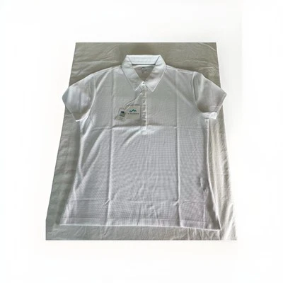 Polo Tri Mountain Performance blanco ultra fresco para mujer Foto 1 de 4