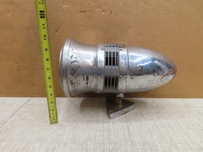 ВИНТАЖНЫЙ СТЕРЛИНГОВЫЙ БЕСПЛАТНЫЙ ПРОКАТКИ ПОЖАРНОЙ МАШИНЫ СИРЕНА 6 ВОЛЬТ МОДЕЛЬ 20 РАБОТАЕТ - Изображение 1 из 4