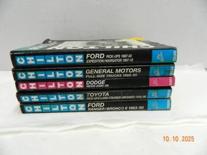 LOT 5  CHILTON CAR REPAIR BOOKS FORD TOYOTA GM  DODGE - Bild 1 von 5