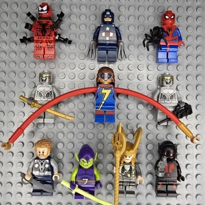 Lego Marvel Super Heroes Minifigures Lot and Accessories - Picture 1 of 1