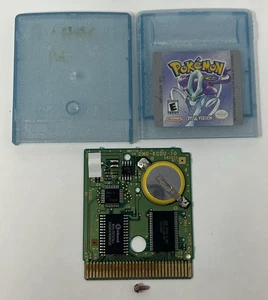 Pokemon: Versión Cristal para Nintendo GameBoy Color Auténtico con Batería Nueva - Imagen 1 de 5