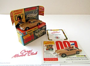Corgi Model Club James Bond Aston Martin DB5 n.261 Rara 1° Edizione Limitata Riedizione 1:46 - Foto 1 di 11