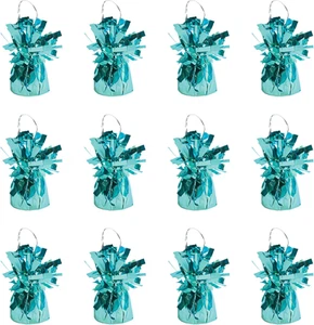 Beistle 50804 12-Piece LB Metallic Wrapped Balloon Weights - Picture 1 of 23