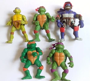 Teenage Mutant Ninja Turtles TMNT - 5 Figure Bundle - 2000's - Picture 1 of 3
