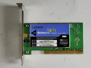 LINKSYS WMP54G Wireless-G PCI Adapter SEE NOTES - Picture 1 of 4