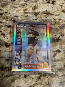 2022 Topps Chrome Sonic Fernando Tatis Jr Youthquake Refractor #YQ-27 Padres - Picture 1 of 1