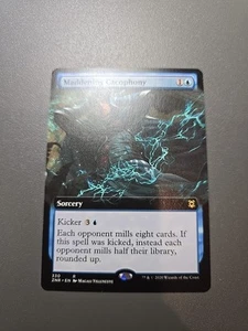 Maddening Cacophony (Extended Art) Zendikar Rising #330 Rare - Picture 1 of 2