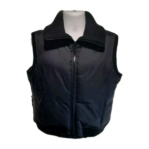 Gilet sherpa centigrado piumino isolato donna taglia L nero  - Foto 1 di 10