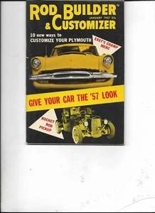 ROD BUILDER & CUSTOMIZER MAGAZINE-------JANUARY 1957 - Picture 1 of 1
