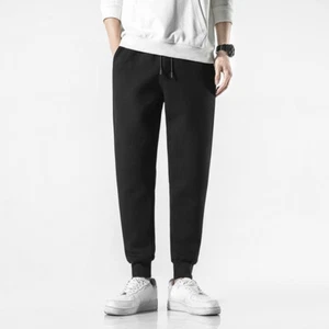 Men Sherpa Fleece Lined Sweatpants Athletic Jogger Pants Winter Warm Trousers - Picture 1 of 21