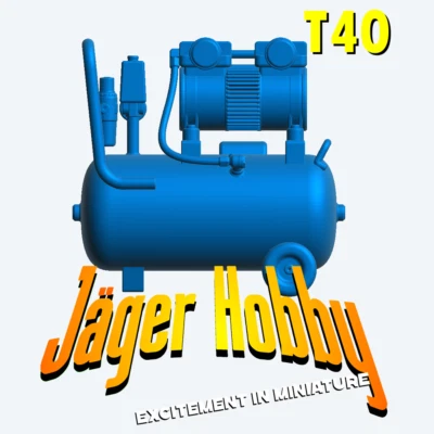 T40 – 1/43 Air Compressor for Workshop, Automotive, and Industrial multi scale D - Image 1 of 4