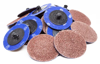 50 - 2" Roloc A/O Quick Change Sanding Disc 36 Grit - Image 1 of 4