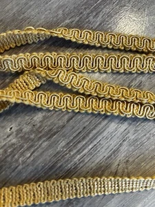 Conso Gold Gelb Polster Borte Gimp Nähen Handwerk Sticken 14 Yards (*45) - Bild 1 von 3