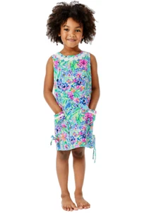 NWT LILLY PULITZER SIZE 5 LITTLE LILLY CLASSIC SHIFT DRESS *ALLIGATOR ISLE* - Picture 1 of 3