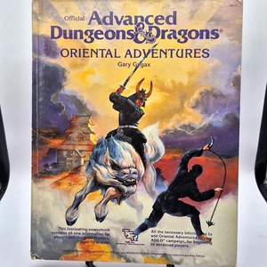 AD&D ~ DUNGEONS & DRAGONS ORIENTAL ADVENTURES ~ 1. EDITION Gary Gygax HC #2009 - Bild 1 von 2