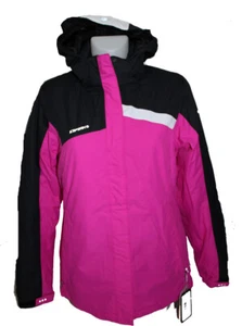 MÄDCHEN SKIJACKE JACKE SNOWBOARDJACKE NORA PINK WEISS SCHWARZ ICEPEAK Gr. 152 - Bild 1 von 12
