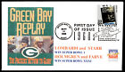 1999 Super Bowl I FDC - Green Bay Replay Cuv Evanson cachet