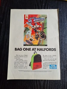 HALFORDS TEAM EXTREME 80S RARE MAGAZINE ADVERT 8X11" MINI POSTER - Picture 1 of 3