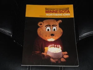 1987 NORTHERN IOWA AT MINNESOTA COLLEGE FOOTBALL PROGRAM EX-MINT - Picture 1 of 1