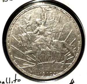 Mexico 1910 cabillito peso KM 453 AU (1) - Picture 1 of 2