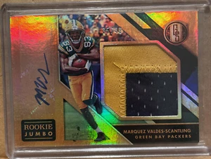 2018 Panini Gold Standard /49 Marquez Valdes-Scantling Rookie Patch Auto RPA - Picture 1 of 2