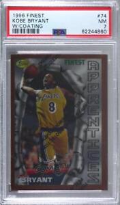 1996-97 Topps Finest Common - Bronze Kobe Bryant #74 PSA 7 Rookie RC HOF
