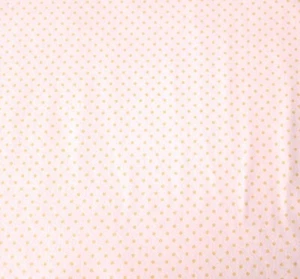 Basically Hugs Flannel BTY Helen Stubbings P&B Textiles Yellow Polka Dot White - Picture 1 of 3