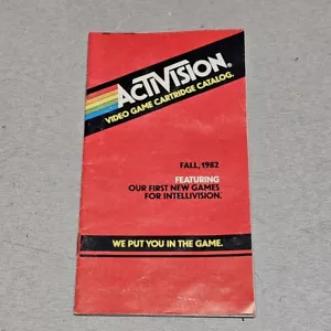 Catálogo Activision Otoño 1983 Nuestros Primeros Juegos Nuevos para Intellivision - Imagen 1 de 5