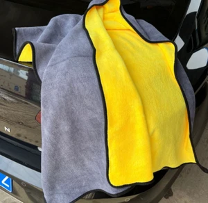 UK Giant XXL super saugfähig Autowäsche Mikrofaser Handtuch Autotuch Reinigungstücher - Bild 1 von 4