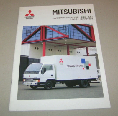 Depliant / Brochure Mitsubishi L 300 - Canter 35, 60, 75 - Edizione 1992 - Immagine 1 di 2