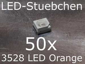 50x 3528 LED Orange - Bild 1 von 3