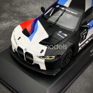 MINICHAMPS 1/18 scale BMW M4 GT3 GTD PRO #1 Diecast Model Display toys model - Picture 1 of 9