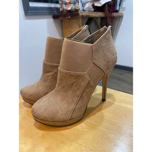 Michael Antonio Beige Platform Stiletto Booties - Picture 1 of 6