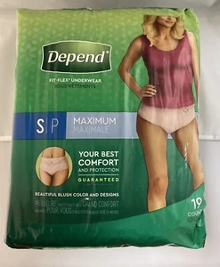 Depend FIT-FLEX Erwachsene Unterwäsche klein maximale Saugfähigkeit (19er Pack) - Bild 1 von 12