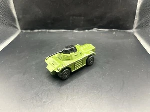 No.73 Matchbox Rolamatics Metallic Green Weasel Armoured Car 1973 Scale 1:52. - Picture 1 of 4