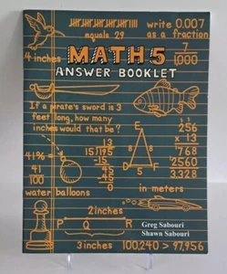 Teaching Textbook Math 5 Answer Booklet - Picture 1 of 2