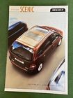 Renault Scenic UK Sales Brochure December 1999 specifications & equipment