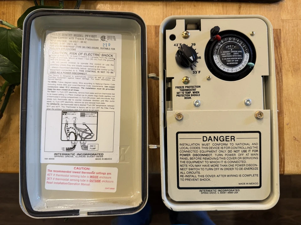 Intermatic PF1102T таймер защиты от замерзания с термостатом - Изображение 1 из 1