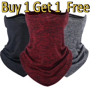 Summer Fishing Cycling UV Protection Face Masks Windproof Neck Gaiter Breathable - Picture 1 of 19